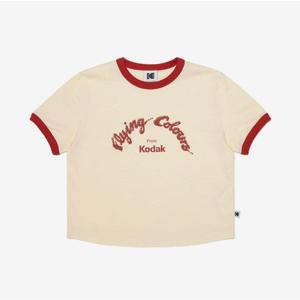 코닥 반팔 티셔츠 여성 B1 K5222ERS23 IVR WHT