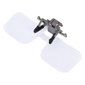 클립확대경 돋보기 안경 렌즈 보석 감정 시계 수리