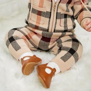 [닥스베이비]닥스베이비 하우스체크 니트 팬츠 ETF21PL02M_BG