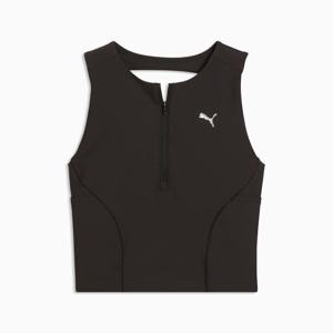[푸마]여성 런 라이트스트라이드 크롭 탑 W RUN LIGHTSTRIDE CROP TOP 528428-01