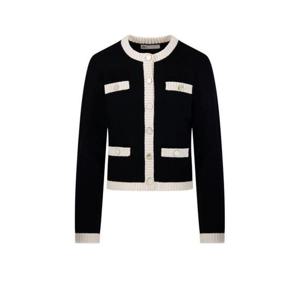 토리버치 Kendra 청키 울 트림 가디건 켄드라 162763 001