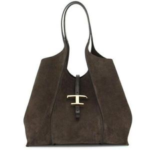 TOD S 토즈 25FW T 타임리스 스웨이드 쇼퍼 백 미디엄 (XBWTSBA0300P3A S808)