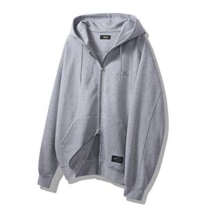 지프 남녀공용 심볼로고 오버핏 투웨이 후드 집업 JQ5TZU012MG