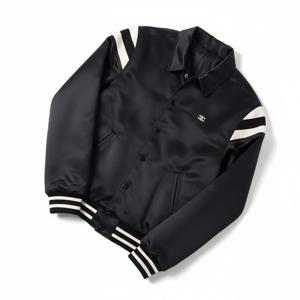 CELINE 25 TRIOMPHE TEDDY JACKET IN SATIN (2W88C453Z 38NO) (새틴 트리옹프 테디 자켓)