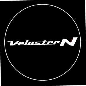 벨로스터N 매립형 LED 도어 라이트 2P 세트 차량 용품