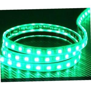 튜브타입 12V용 5050 3칩 LED바 그린LED 5M 롤 플렉시블 자동차튜브 자동차LED