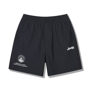 지프 남녀공용 바잉 절개 기능성 반바지 JQ8TSU942BK