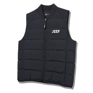 지프 남녀공용 가로사시 덕다운 베스트 JO4JPU692BK
