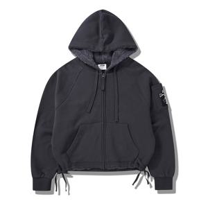 지프 여성 뽀글이 기모 스트링 후드집업 JQ1TZF071DG