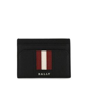 발리 남성 블랙 레더 카드 지갑 THARLT589882 F010