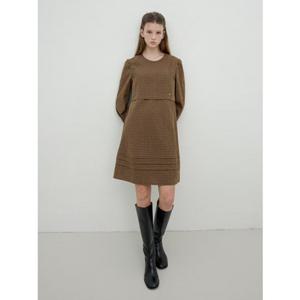 (올리브데올리브)OE5AO8330 체크 뷔스티에 레이어드 원피스 셋업