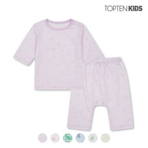 [탑텐키즈][탑텐키즈] 유아 7부 라운지 세트 A_MKD2UI3301