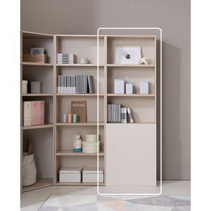 리바트 로넌 5단 600 수납형 책장