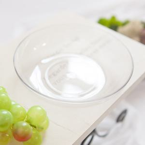 아크릴 플라스틱 원형 수반 15x3cm 조화꽃 전용 인테리어 화분 장식 소품 투명 원예