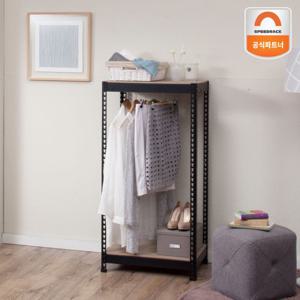 [스피드랙]행거 드레스룸 400x400x900 2단(행거봉 1)