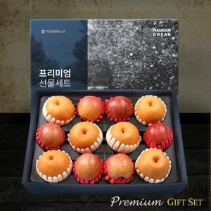 [농협] 한아름드린 프리미엄 사과/배 혼합세트 5kg(사과6과,배6과)