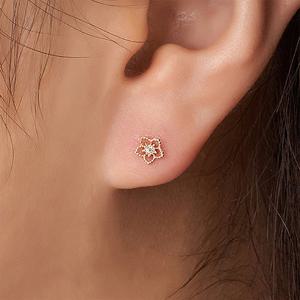 [엘렌쥬얼리] 14k 블러썸 꽃 귀걸이