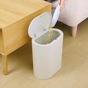 다용도휴지통 슬림 원터치 휴지통10L 쓰레기통