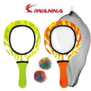 i워너455 실내 테니스 네오플랜 라켓 고무공셋