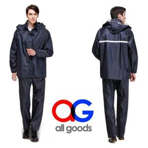 AG202 신사 상하의 통합우의 나일론우비