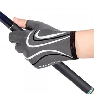 슈퍼 그립 3컷 낚시 장갑(그레이) 등산 스포츠장갑