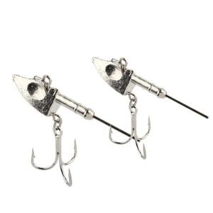 갈치 삼치용 지그헤드 IZS512 2개 루어미끼 선상 방파제방용