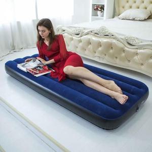 에어매트-손펌프세트 싱글 인텍스 듀라빔 네이비