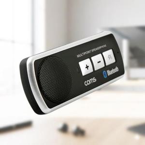 Coms 차량 썬바이저 지지용 블루투스 핸즈프리 스피커