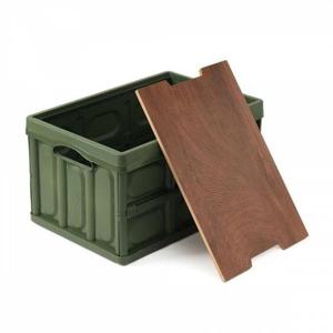 캠핑 폴딩박스 카키 30L 베스트 리빙박스