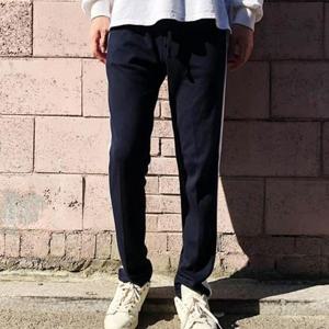 KING 트레이닝바지 배색라인 남자 화이트