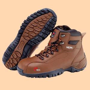 네파 가죽제 안전화 경량 작업화 중단화 GT116N