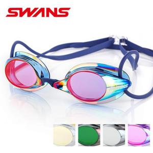 스완스 선수용 노패킹 미러 수경 U11569 물안경 수영용품