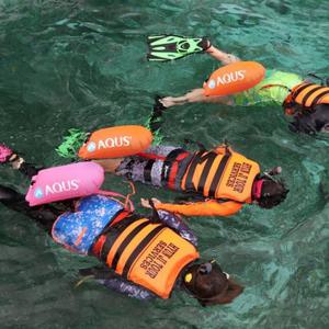 아쿠스 수상 레저용 안전부이 U111387 핑크 인명구조용품