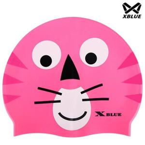 XBLUE 아동용 실리콘 수모 수영모 Z24319 귀여운수모