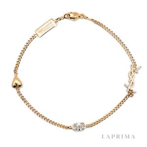 라프리마 생로랑 오피움 하트 참 브레이슬릿 701950-Y1526-9137