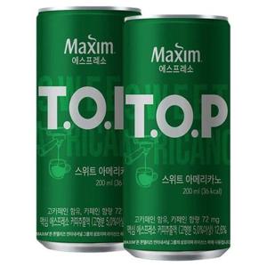 맥심 티오피 스위트아메리카노 200ml x  36캔