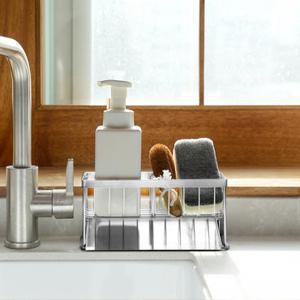 [리벤스] 프리미엄 물빠짐 스텐 수세미 거치대(소)