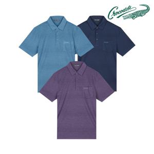 [크로커다일] 폴리 메쉬 카라티셔츠 CDAAATS2468