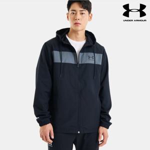 [언더아머(백)]남성 UA 스포츠스타일 윈드브레이커 재킷 1361621-001
