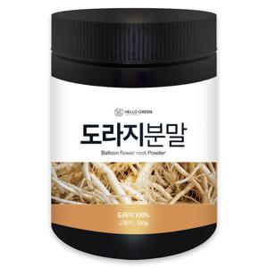 헬로우 그린 국내산 국산 3년근 도라지 가루 분말 200g