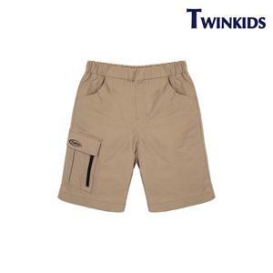 [트윈키즈]건빵포켓 4부 우븐바지(TAMT1P08_BE)