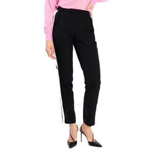 버버리 하노버 실크 스트라이프 울 스트레이트 핏 테일러드 팬츠 8017161