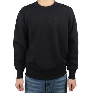 아크네 스튜디오 공용 페이스 패치 맨투맨 블랙 CI0173 900