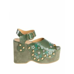 [MARC JACOBS] 라프리마 여성 샌들 레더 M9001841360 그린 /8