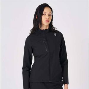 [스파이더] 여성 트레이닝 집업 SPKPCNFT251WBLK