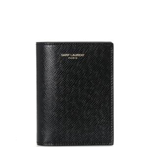 생로랑 4cc 골드로고 반지갑 9 블랙 668726 H3Z2W 1000