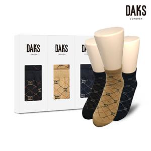 닥스양말 숙녀3족 선물세트 디자인미니 로고다이아 24911