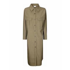 [PAROSH] 라프리마 여성 맥시 롱 원피스 D722510NINJA007 Dark 그린 /8