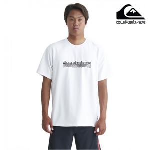 퀵실버 레귤러핏 반팔 래쉬 티셔츠 WHT (QE21RE133)