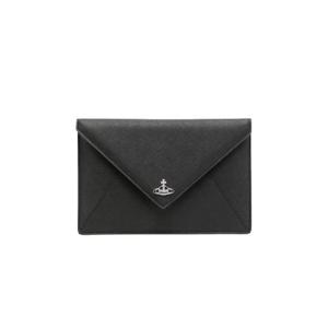 비비안 웨스트우드 사피아노 바이오그린 엔벨로프 클러치백 블랙 52040008-S000B-N401